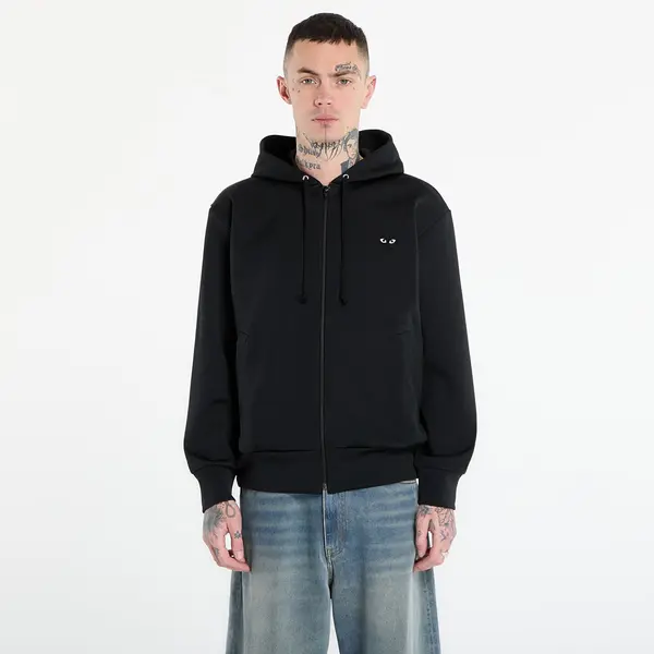 Comme des Garçons PLAY Hoodica Comme des Garçons PLAY Sweatshirt Black Emblem Knit UNISEX Black XXL