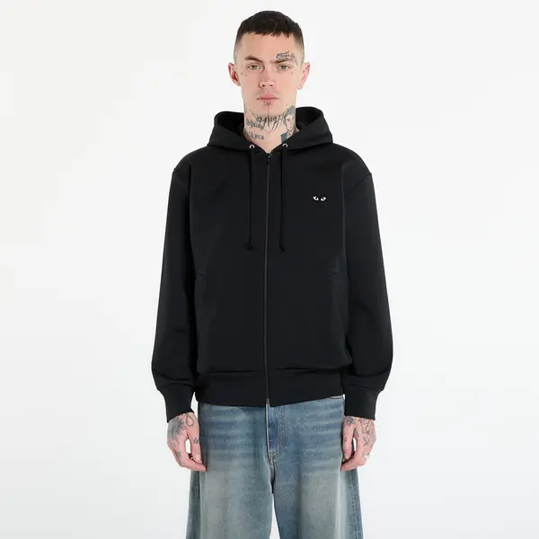 Comme des Garçons PLAY Hoodica Comme des Garçons PLAY Sweatshirt Black Emblem Knit UNISEX Black XXS