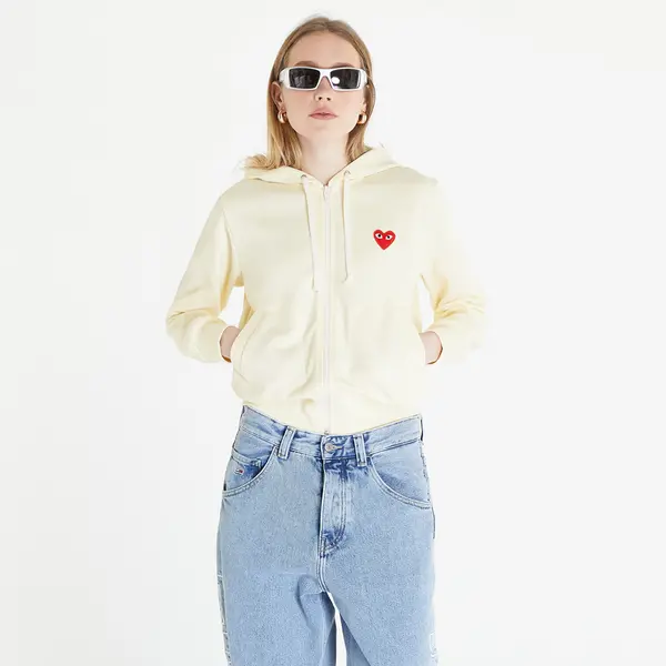Comme des Garçons PLAY Hoodica Comme des Garçons PLAY Sweatshirt Knit Ivory M