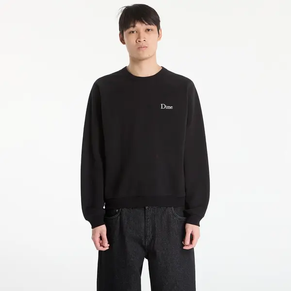 DIME Hoodica DIME Classic Small Logo Crewneck UNISEX Black XL