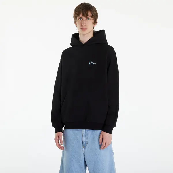 DIME Hoodica Dime Classic Small Logo Hoodie UNISEX Black XS