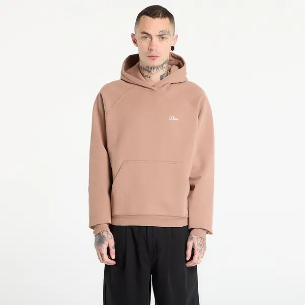 DIME Hoodica DIME Cursive Small Logo Hoodie UNISEX Sepia M
