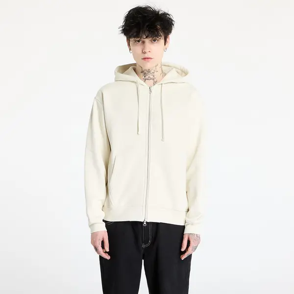 DIME Hoodica DIME Cursive Small Logo Zip-Hoodie UNISEX Natural L