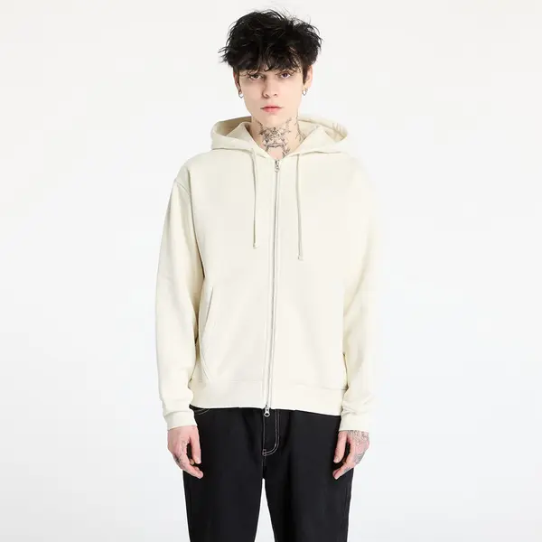 DIME Hoodica DIME Cursive Small Logo Zip-Hoodie UNISEX Natural XL