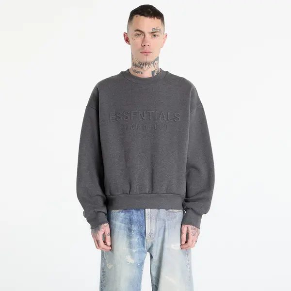 Fear of God Essentials Hoodica Fear of God Essentials Classic Crewneck Sweatshirt Charcoal Heather L