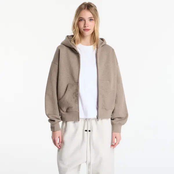 Fear of God Essentials Hoodica Fear of God Essentials Classic Full Zip Hoodie Homestead Heather L