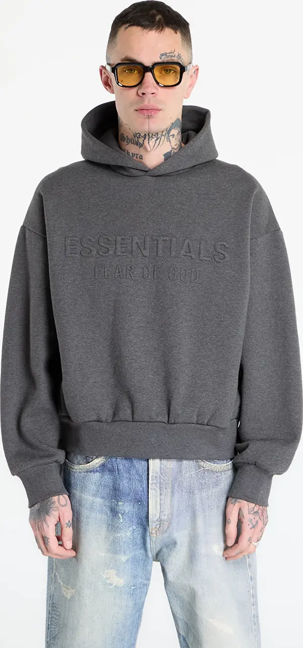 Fear of God Essentials Hoodica Fear of God Essentials Classic Hoodie Charcoal Heather XL