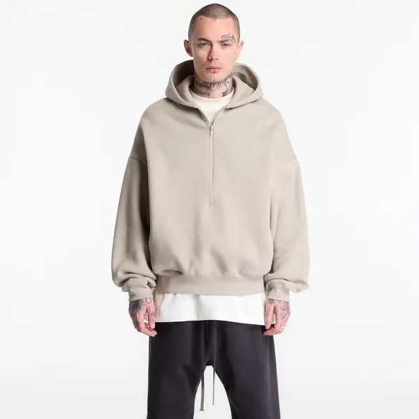 Fear of God Essentials Hoodica Fear of God Essentials Property Lounge Half Zip Crewneck Seal XXL