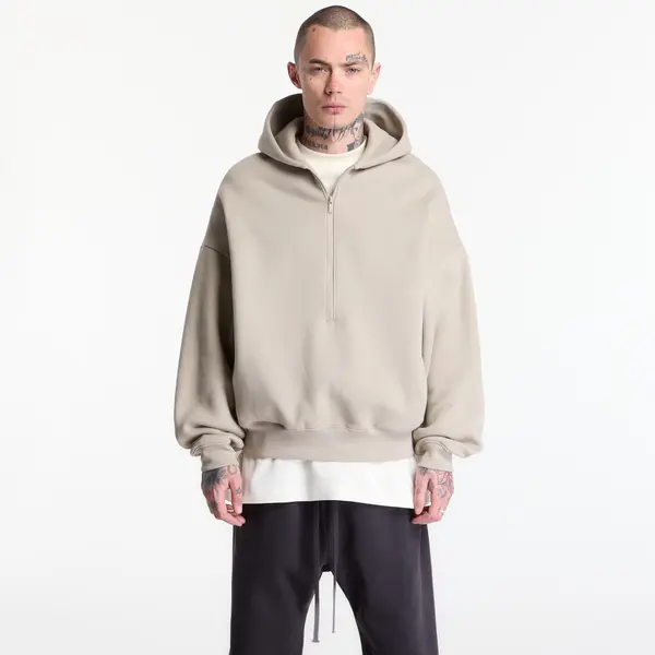 Fear of God Essentials Hoodica Fear of God Essentials Property Lounge Half Zip Crewneck Seal XXL