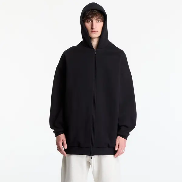 Fear of God Essentials Hoodica Fear of God Essentials Property Lounge Long Zip Hoodie Black M