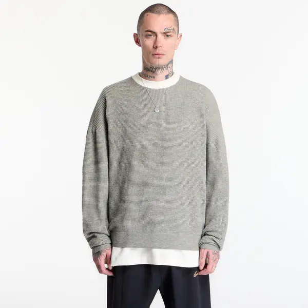 Fear of God Essentials Hoodica Fear of God Essentials Signature Waffle 90'S Crewneck Concrete Heather XL