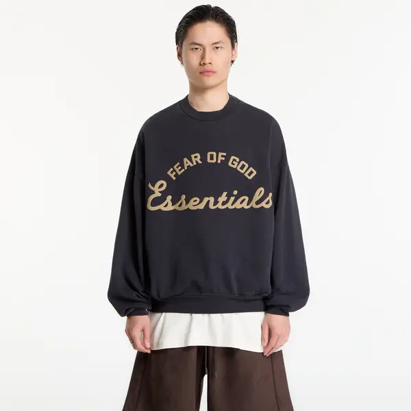 Fear of God Essentials Hoodica Fear of God Essentials Training 90'S Crewneck Sweatshirt Faded Black XXXL
