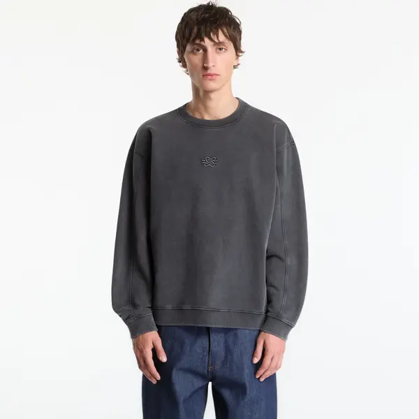 Filling Pieces Hoodica Filling Pieces Sweatshirt Boxy Embroidered Vintage Black M