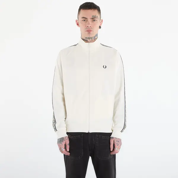 FRED PERRY Hoodica FRED PERRY Contrast Tape Track Jacket Ecr/ Nvy/ Seagrss XL