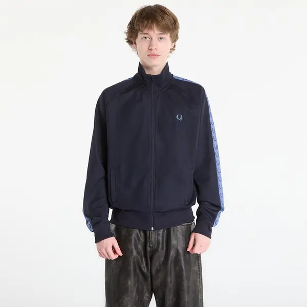 FRED PERRY Hoodica FRED PERRY Contrast Tape Track Jacket Nvy/ Acebl/ Tnsbl XL