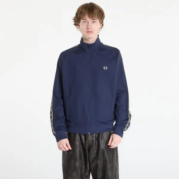 FRED PERRY Hoodica FRED PERRY Contrast Tape Track Jacket Tennisb/ Champagn M