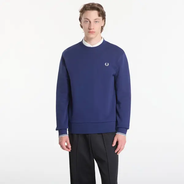 FRED PERRY Hoodica Fred Perry Crew Neck Sweatshirt Blue M