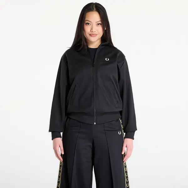 FRED PERRY Hoodica FRED PERRY Taped Track Jacket Black 40