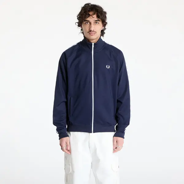 FRED PERRY Hoodica FRED PERRY Taped Track Jacket Carbon Blue M