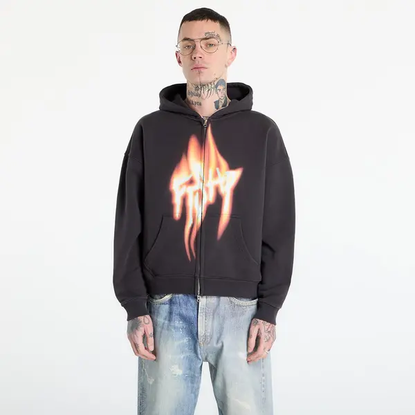 FTSHP Hoodica FTSHP Walking Art II. Zip Hoodie UNISEX Dark Grey XXL