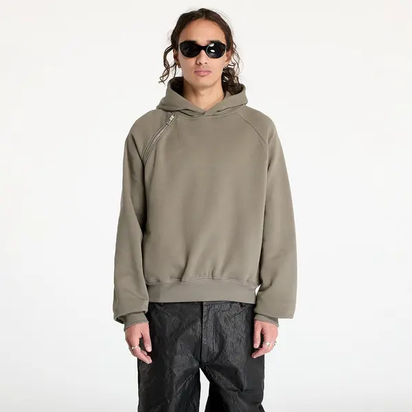 HELIOT EMIL Hoodica HELIOT EMIL Sequence Zip Hoodie UNISEX Dusty Green M