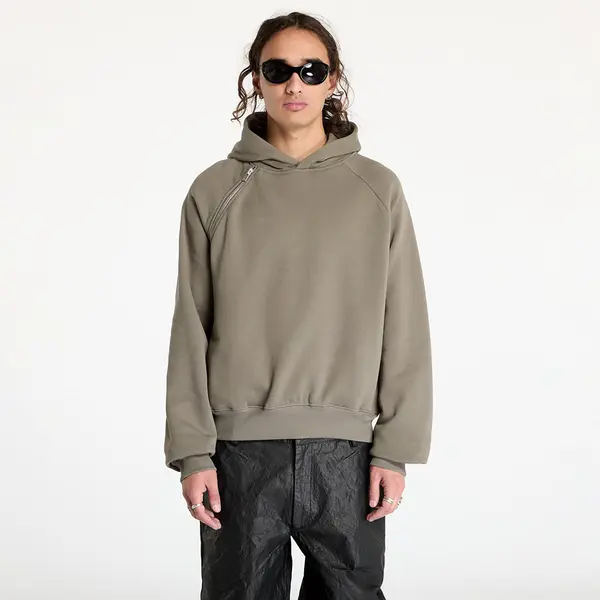 HELIOT EMIL Hoodica HELIOT EMIL Sequence Zip Hoodie UNISEX Dusty Green XL