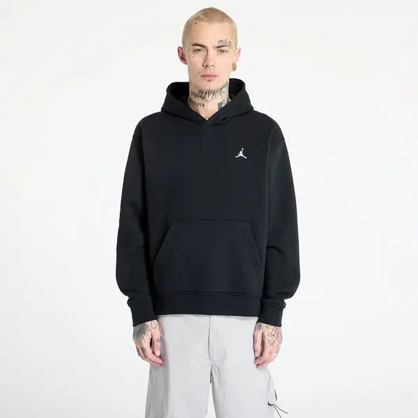 Jordan Hoodica Jordan Brooklyn Fleece Men's Pullover Hoodie Black/ White XXL