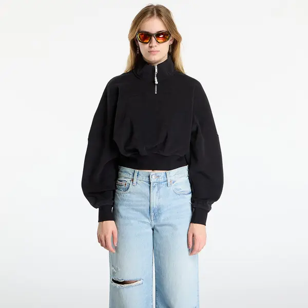 Jordan Hoodica Jordan Flight Fleece Women's Quarter-Zip Top Black/ Black XL