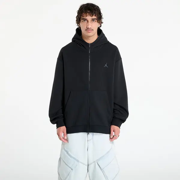Jordan Hoodica Jordan Sport Hoop Fleece Men's Dri-FIT Full-Zip Hoodie Black/ Dark Shadow XS