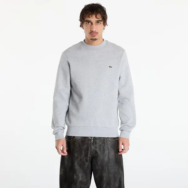 LACOSTE Hoodica LACOSTE Men's Sweatshirt Silver Chine XL