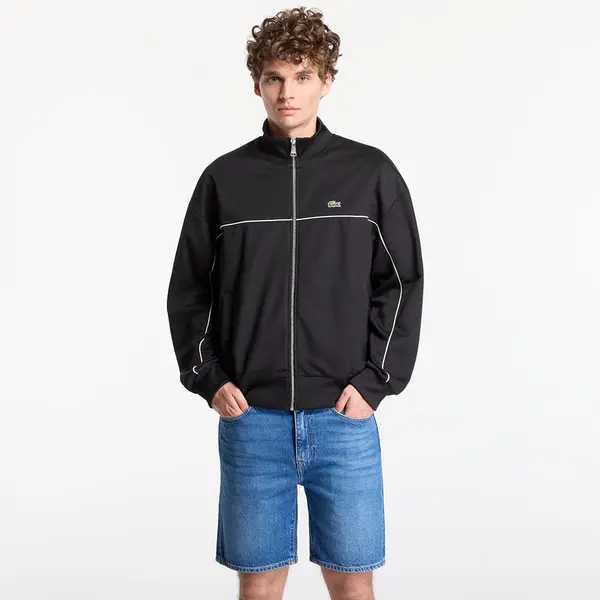 LACOSTE Hoodica LACOSTE Sweatshirt Black 5