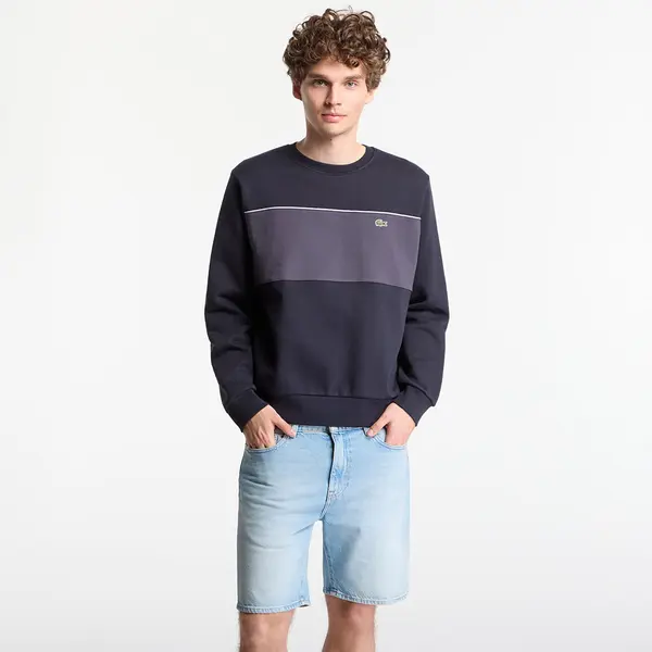 LACOSTE Hoodica LACOSTE Sweatshirt Blackbird/ Graphite 4