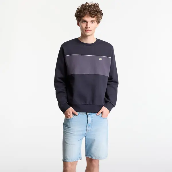 LACOSTE Hoodica LACOSTE Sweatshirt Blackbird/ Graphite 5