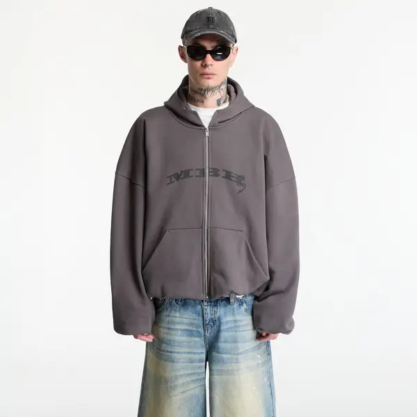 MISBHV Hoodica MISBHV Inflated Mbh Devil Zipped Hoodie UNISEX Washed Grey L