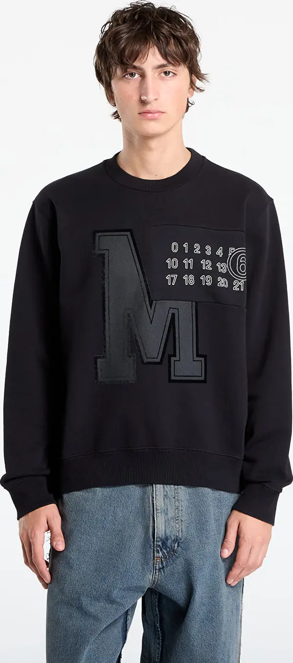 MM6 Hoodica MM6 Men's Rtw Avp Sweatshirt Black XXL