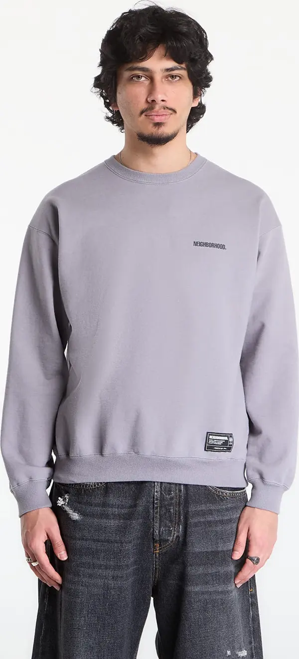 NEIGHBORHOOD Hoodica NEIGHBORHOOD Staple Sweatshirt Ls Gray M