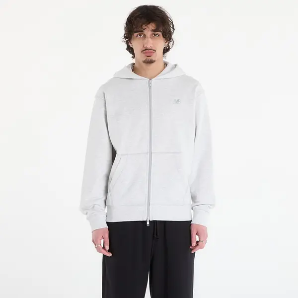 New Balance Hoodica New Balance Athletics French Terry Full Zip Ash Heather M