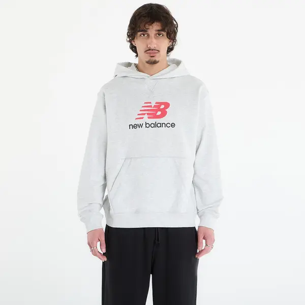 New Balance Hoodica New Balance Athletics French Terry Logo Hoodie Ash Heather M