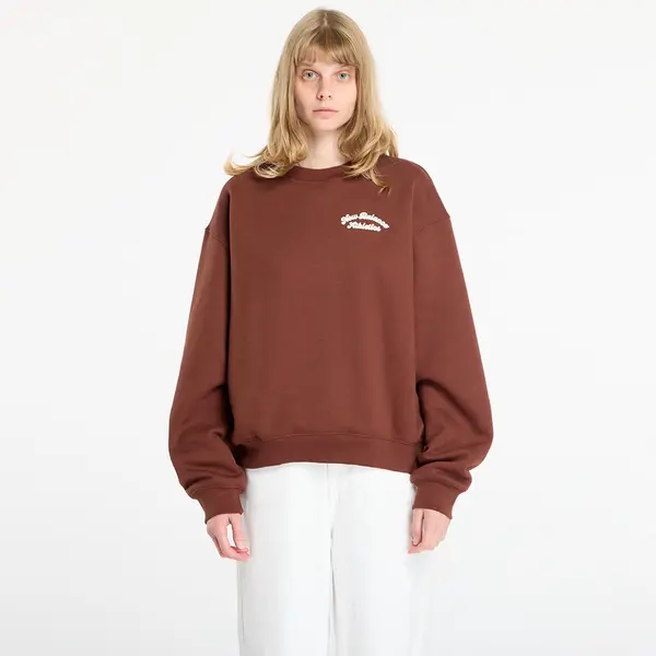 New Balance Hoodica New Balance Linear Heritage Fleece Crew Rich Oak L