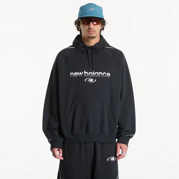 New Balance Hoodica New Balance Trackside French Terry Hoodie Black XL