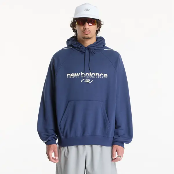 New Balance Hoodica New Balance Trackside French Terry Hoodie Nb Navy S