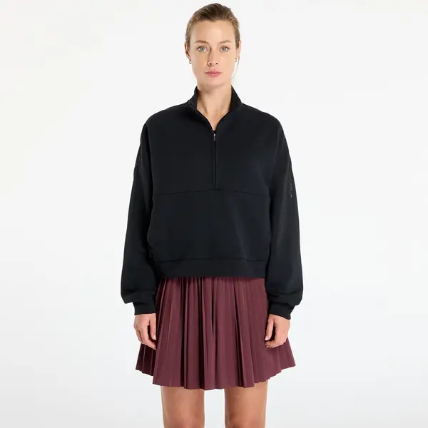 Nike Hoodica Nike 24.7 ImpossiblySoft Women's Dri-FIT Oversized 1/2-Zip Top Black/ Dk Smoke Grey XL