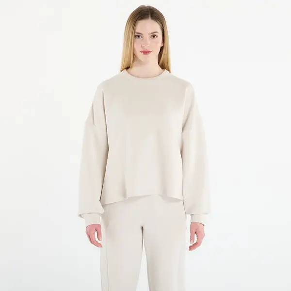Nike Hoodica Nike 24.7 ImpossiblySoft Women's Dri-FIT Oversized Crew-Neck Top Lt Orewood Brn/ Lt Iron Ore M