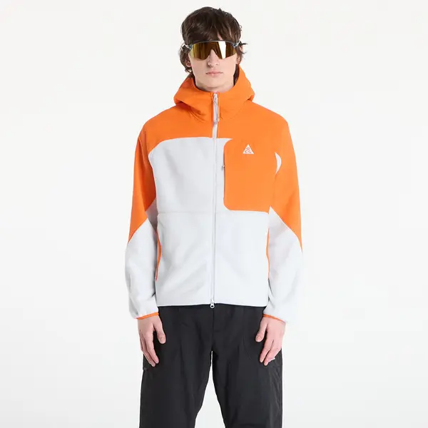 Nike Hoodica Nike ACG "Wolf Tree" Plus Full-Zip Hooded Mid Layer Safety Orange/ Photon Dust/ Summit White S