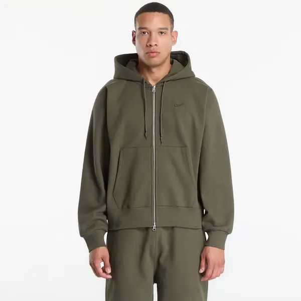 Nike Hoodica Nike Men's Fleece Full-Zip Hoodie Cargo Khaki L