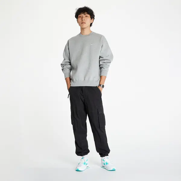 Nike Hoodica Nike Nrg SoloSwoosh Crew Fleece Dk Grey Heather/ White XL