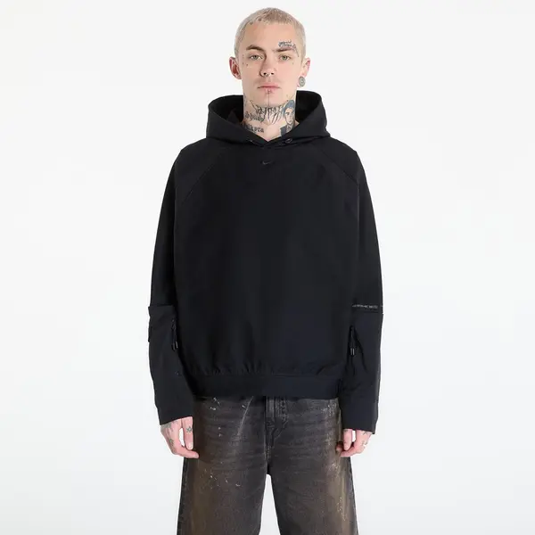 Nike Hoodica Nike Tech Men's Dri-FIT Shori Knit Utility Hoodie Black/ Black/ Black XS
