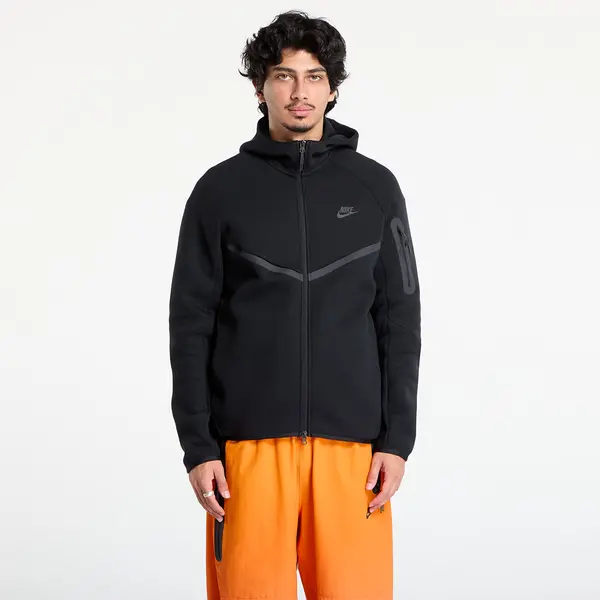Nike Hoodica Nike Tech Men's Fleece Windrunner Full-Zip Jacket Black/ Black M