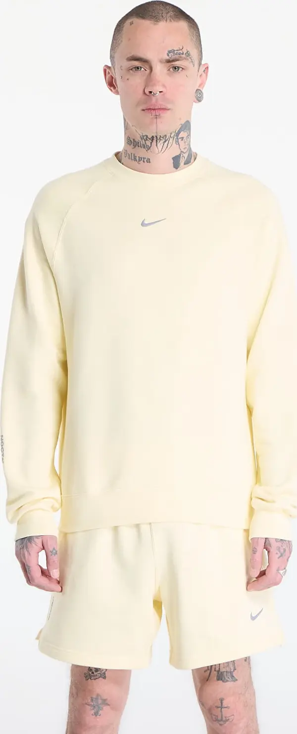 Nike Hoodica Nike x NOCTA Men's Fleece CS Crew Alabaster/ Stealth XS