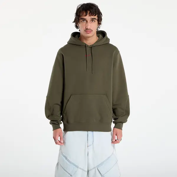 Nike Hoodica Nike x NOCTA Men's Fleece Hoodie Cargo Khaki/ Team Red XS